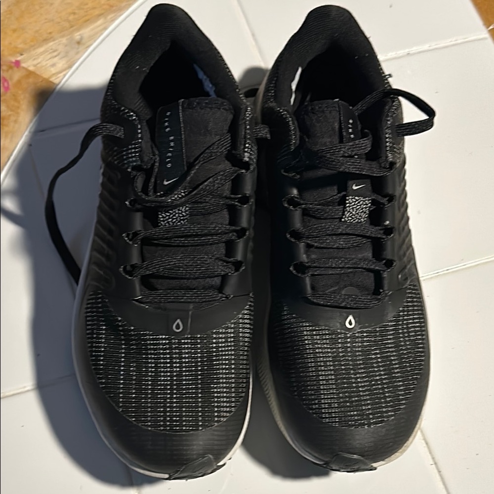 Girl’s Black Nike Shield Athletic Sneakers